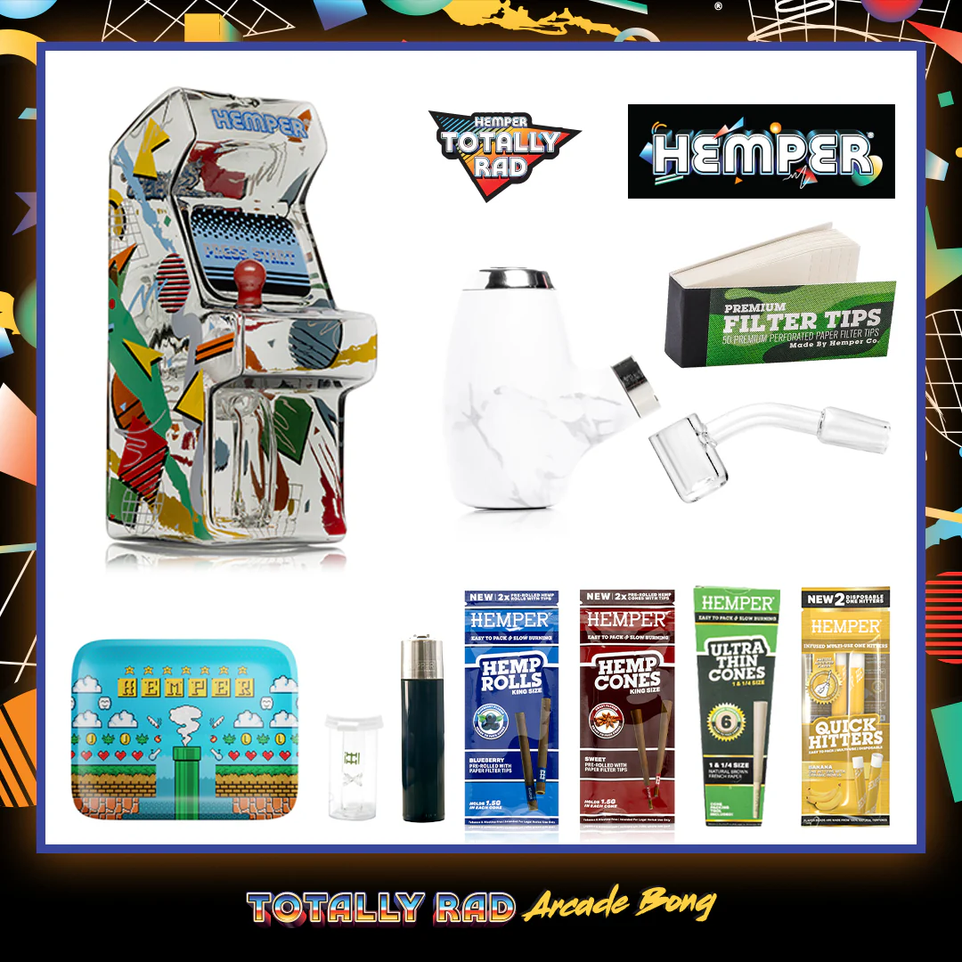 Totally Rad Arcade Bong Box