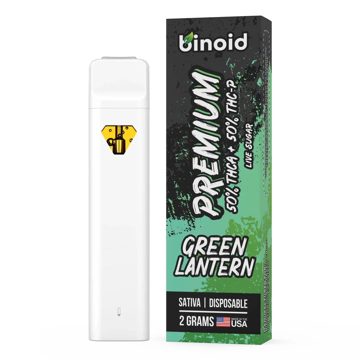 Binoid THCa + THCp Green Lantern Disposable Vape