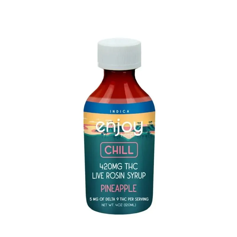Enjoy Hemp Delta 9 Pineapple THC Syrup