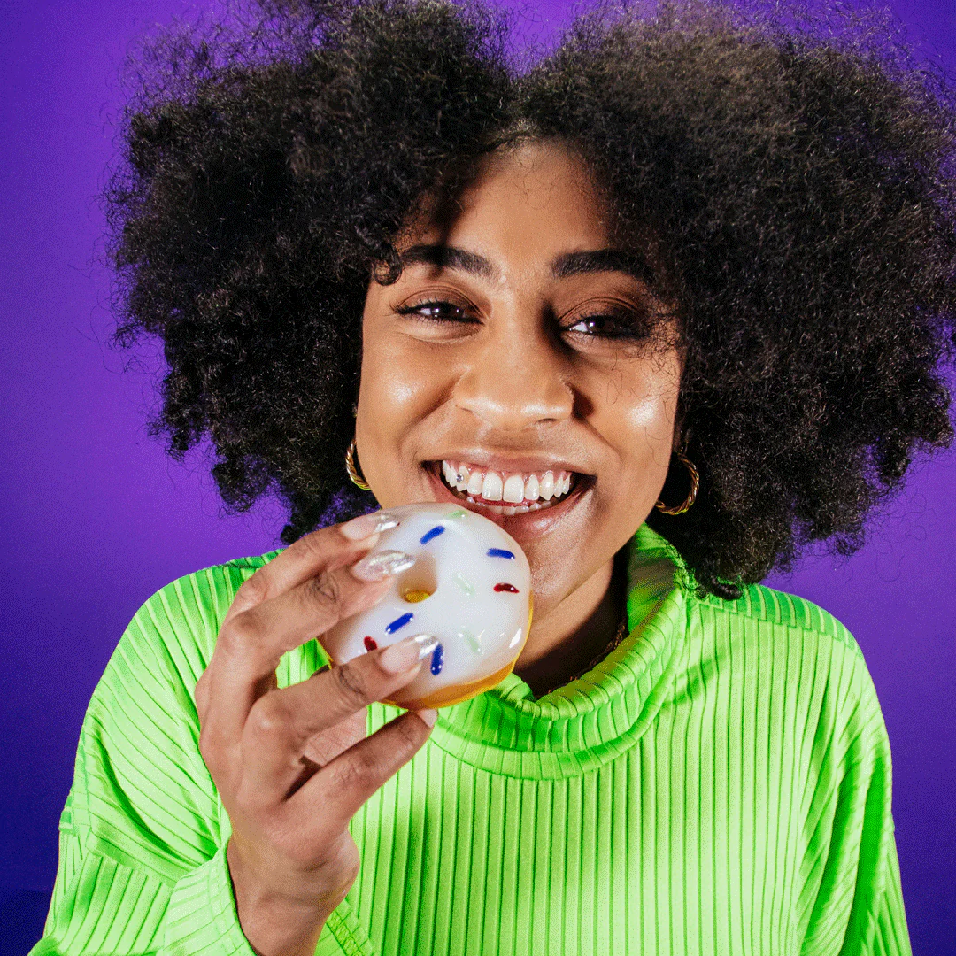 Goody Glass - Donut Hand Pipe - Image 6