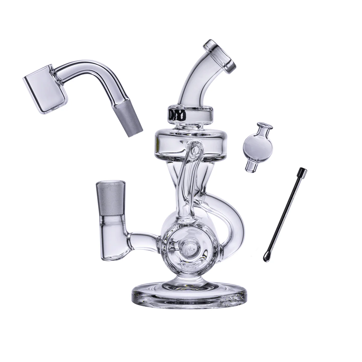 Goody Glass - Drummer Boy Mini Dab Rig 4-Piece Kit - Image 2