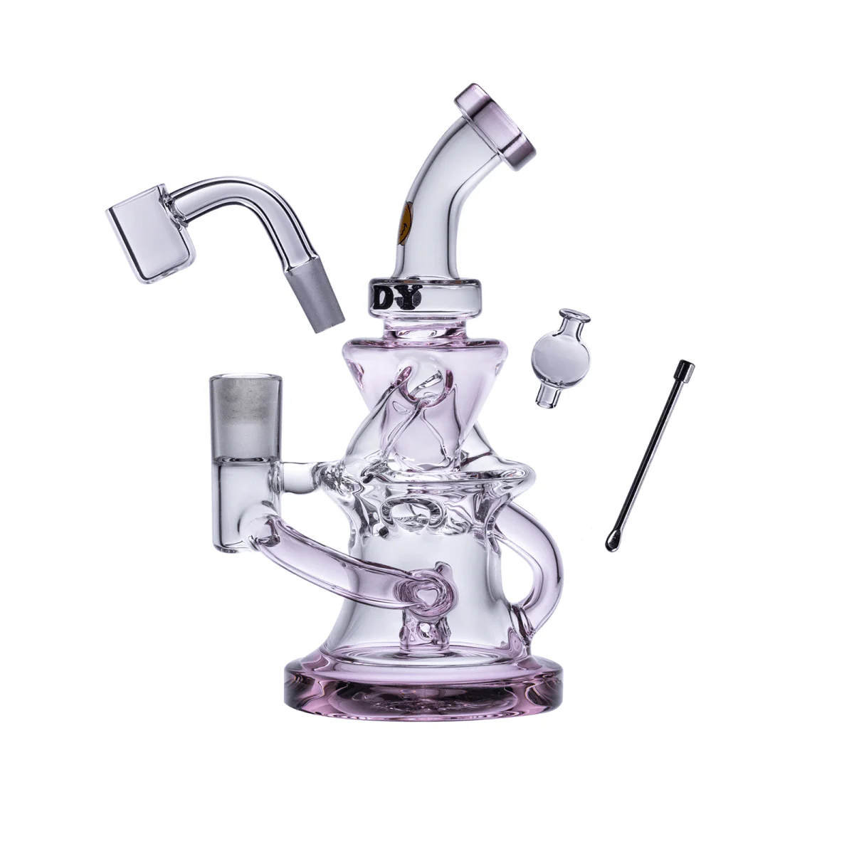 Goody Glass - Miss Swiss Mini Dab Rig 4-Piece Kit - Image 2