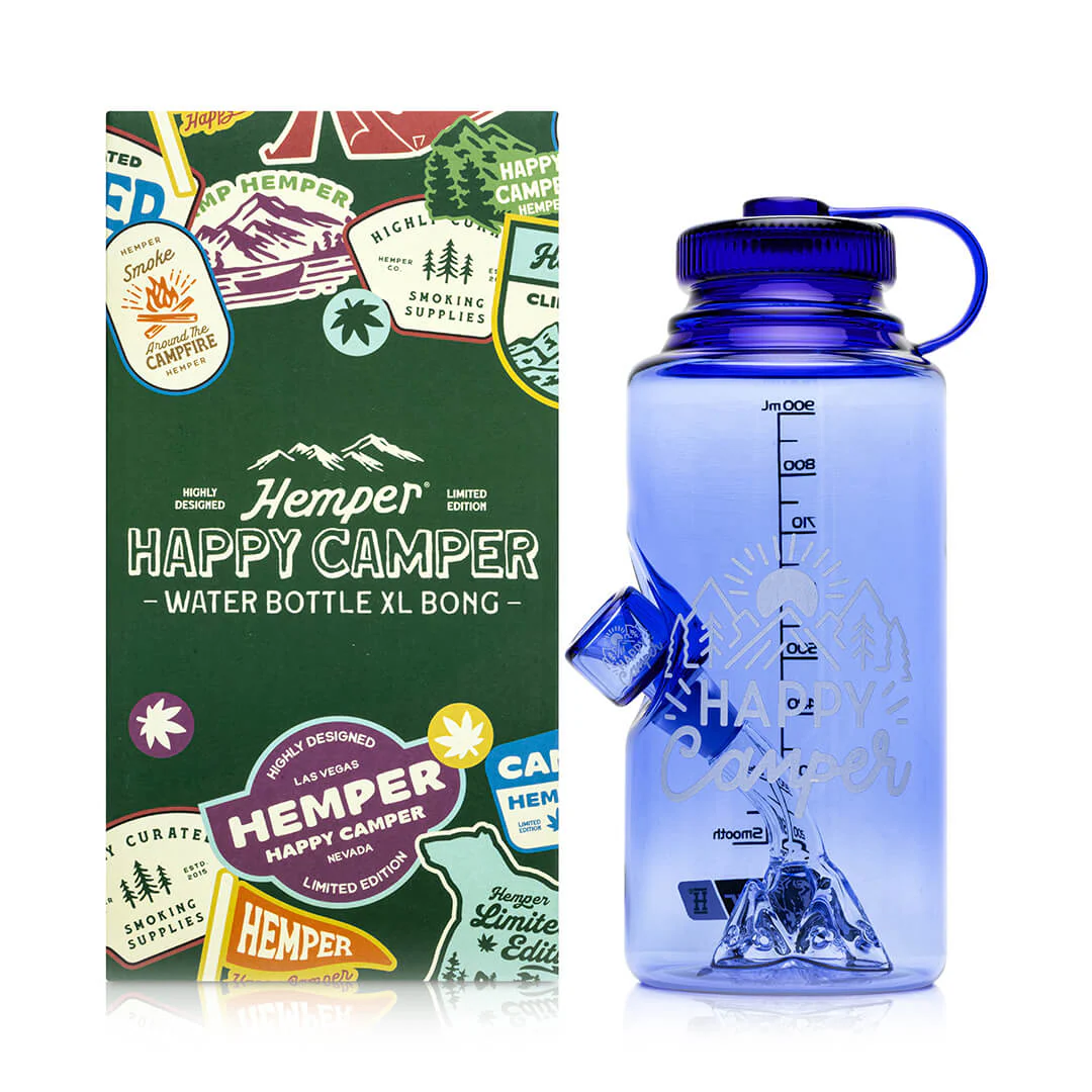 Happy Camper Waterbottle XL Bong