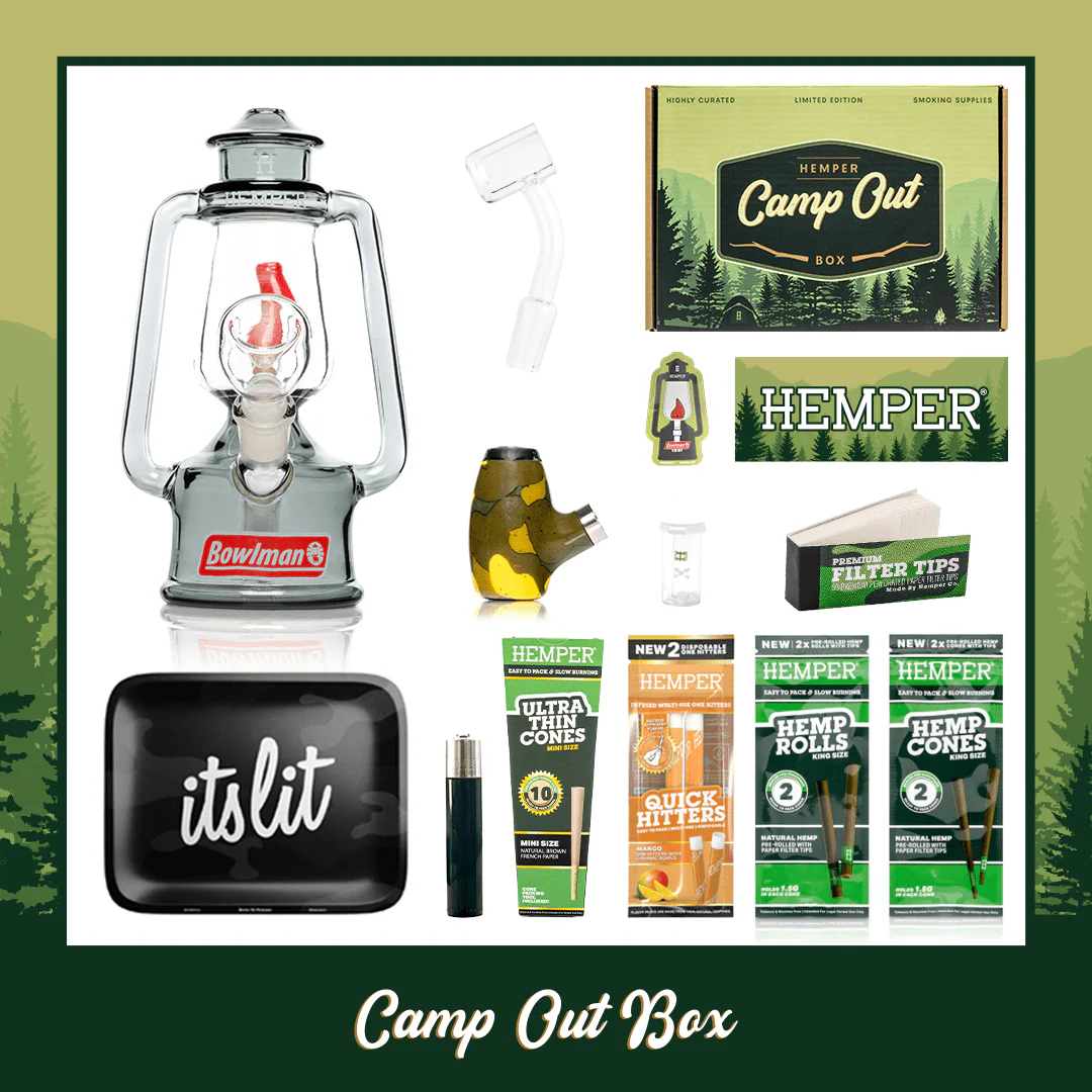 Camp Out Bowlman Bong Box