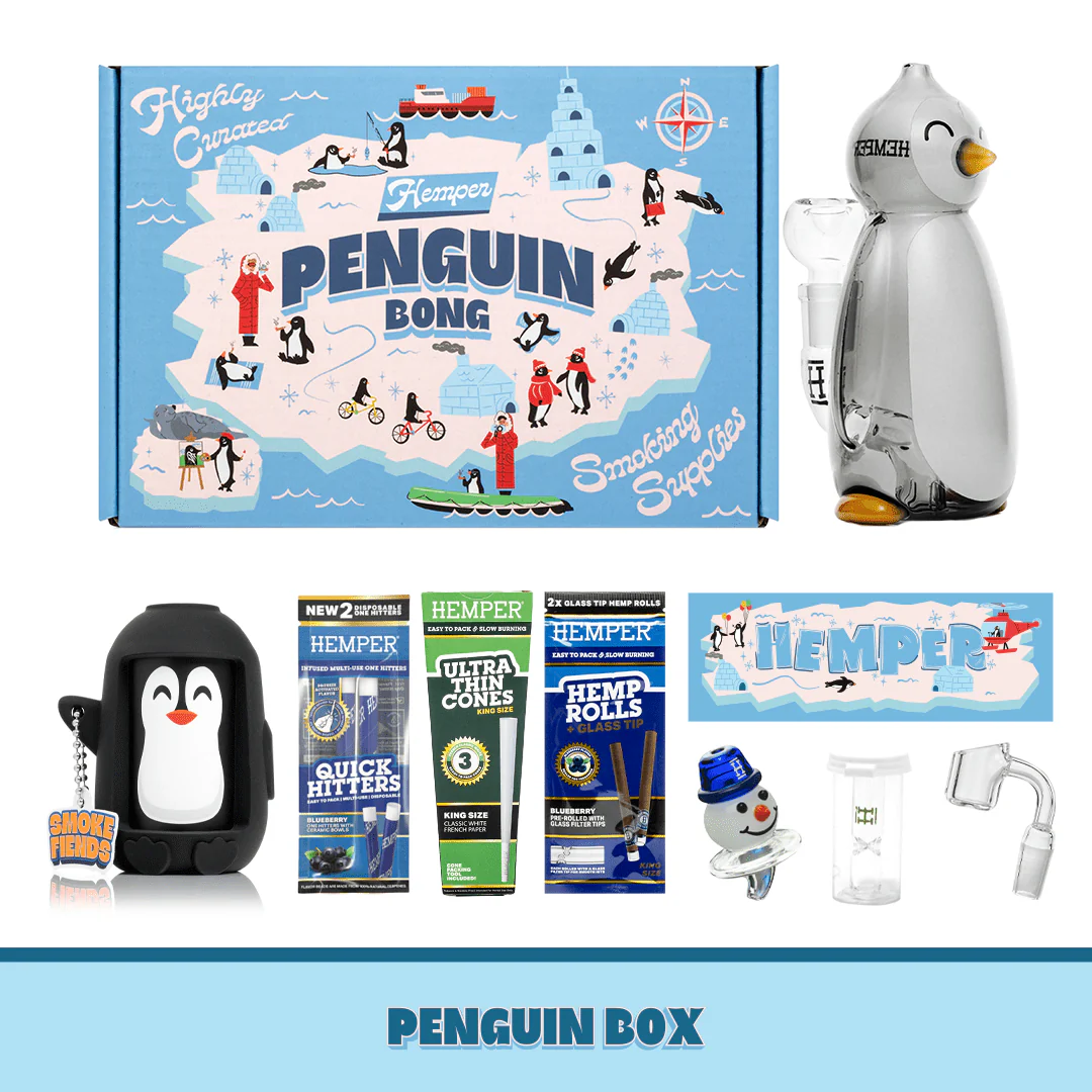 Penguin Bong Box