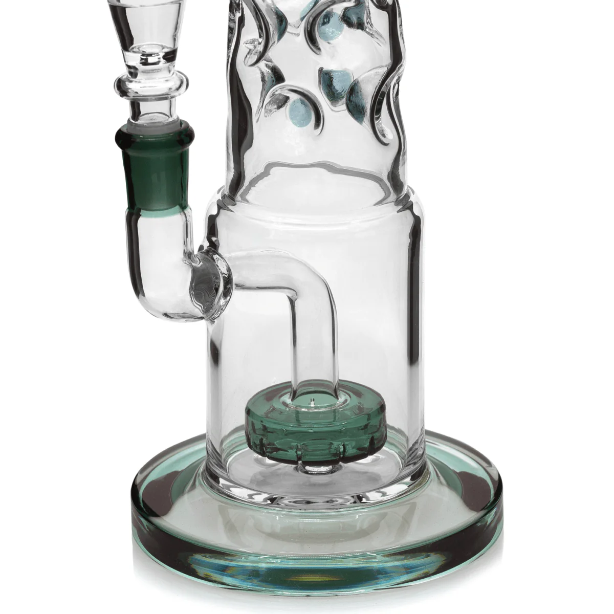 Straight Neck Bubble Bong 12" - Image 7