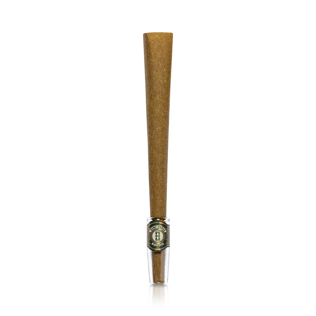 King Size Glass Tipped Hemp Cones - Image 4