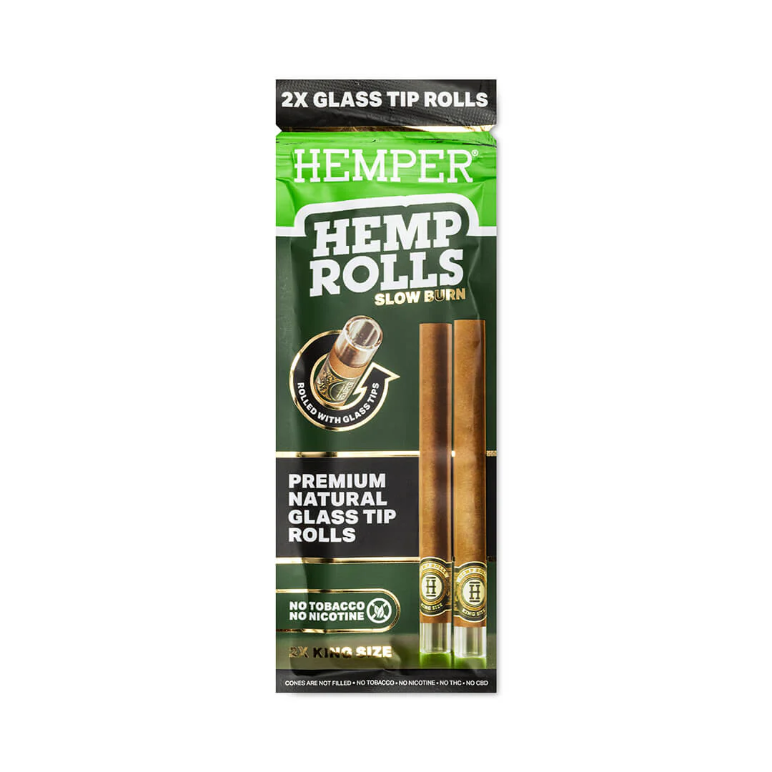 King Size Glass Tipped Hemp Rolls - Image 6