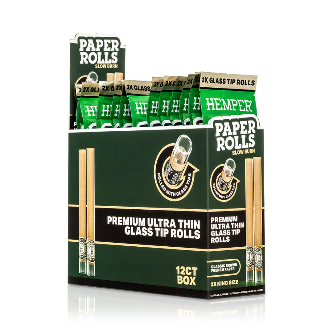 King Size Glass Tipped Paper Rolls - Image 9