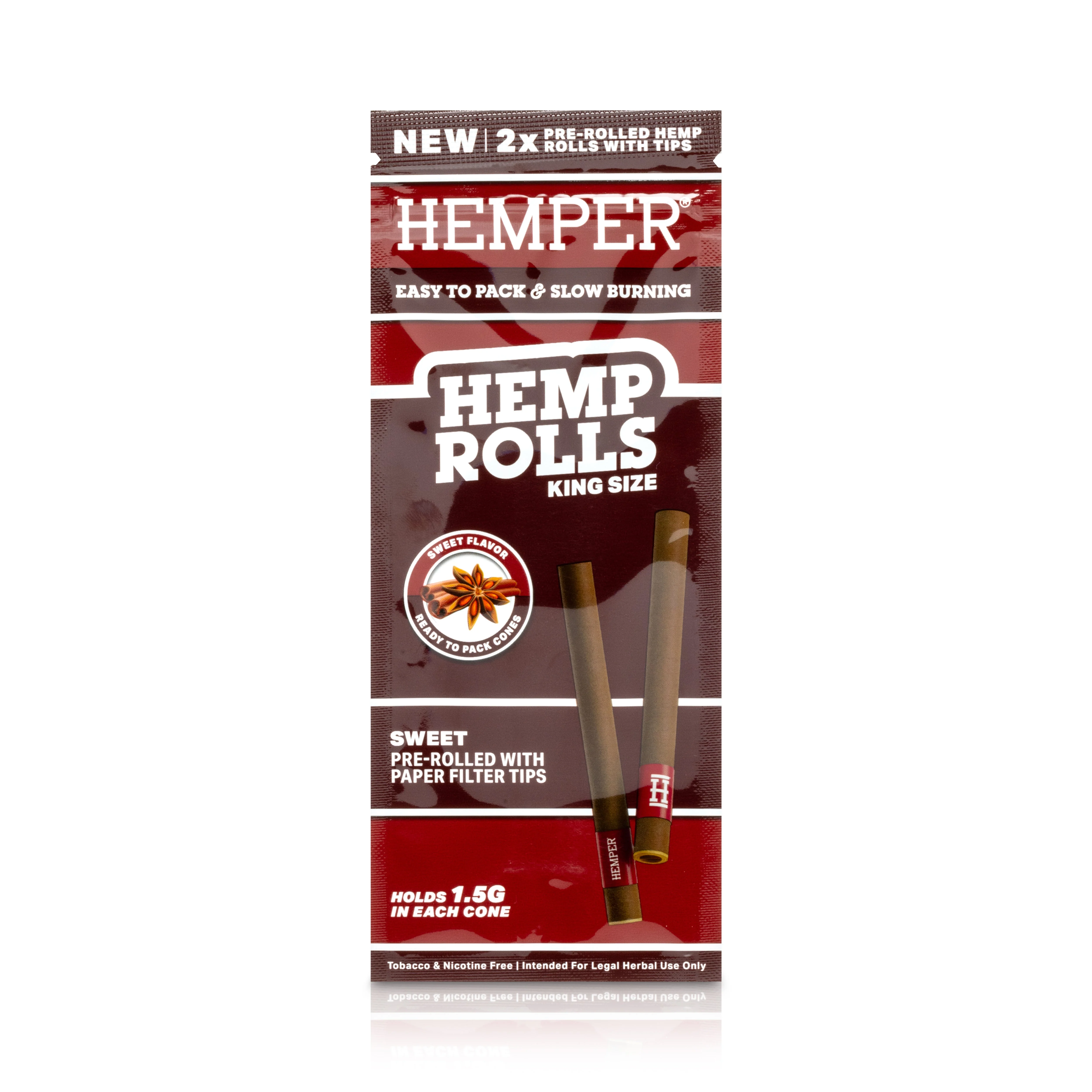 King Size Paper Tipped Hemp Rolls - Image 7