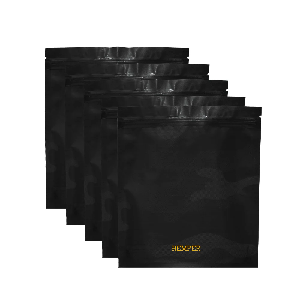 Large Camo Smell Proof Bags - 5 Count