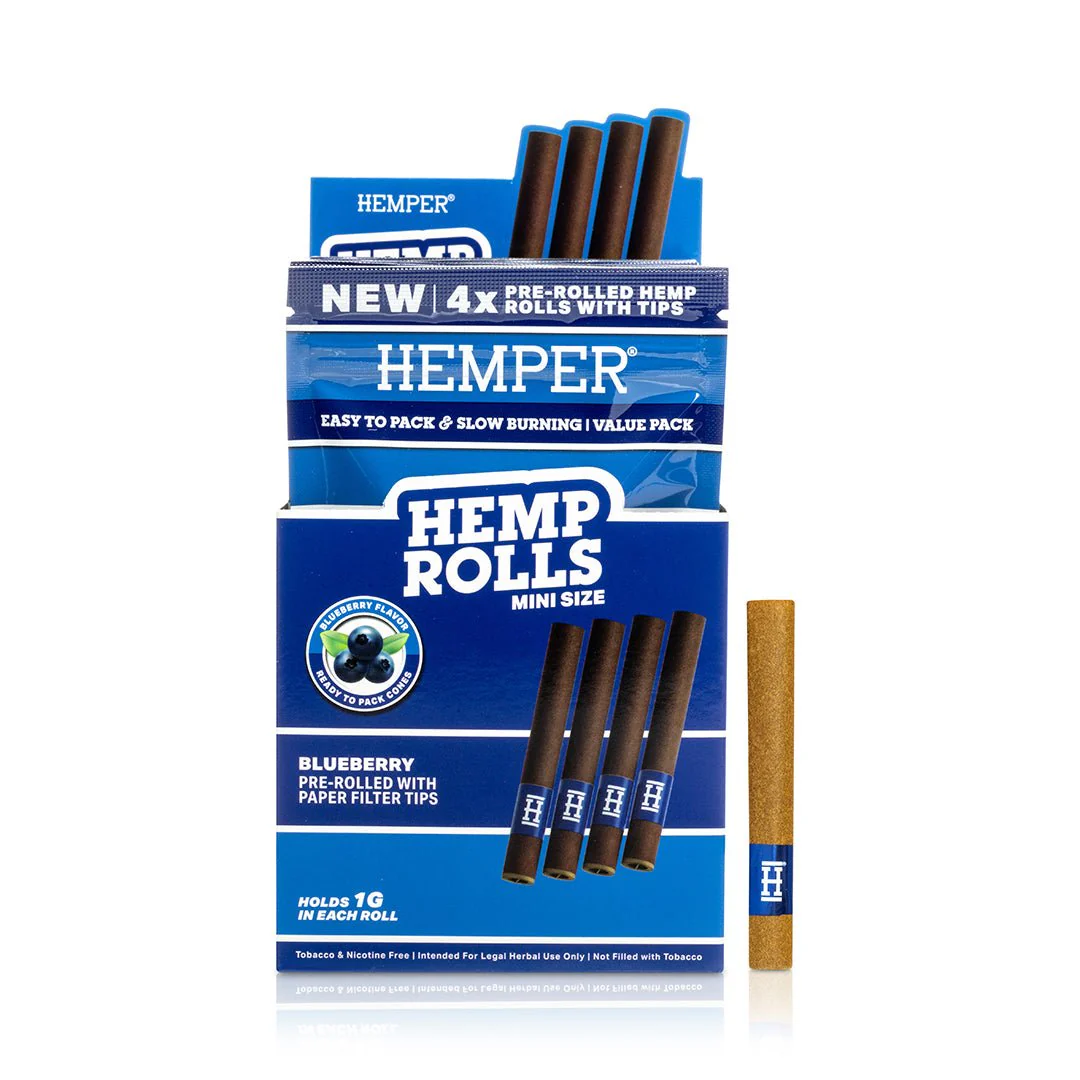 Mini Size Paper Tipped Hemp Rolls - Image 12