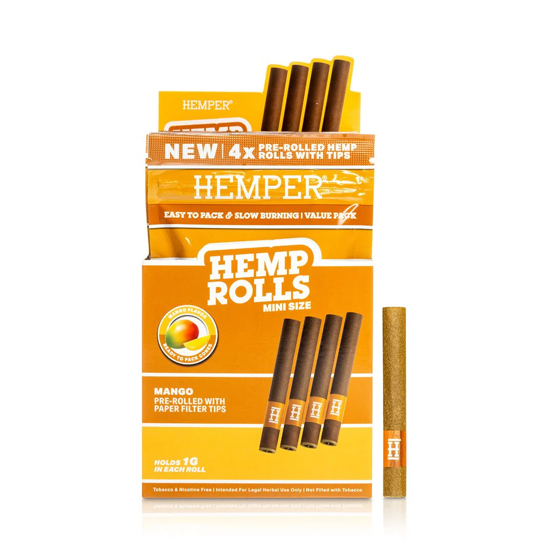 Mini Size Paper Tipped Hemp Rolls - Image 14
