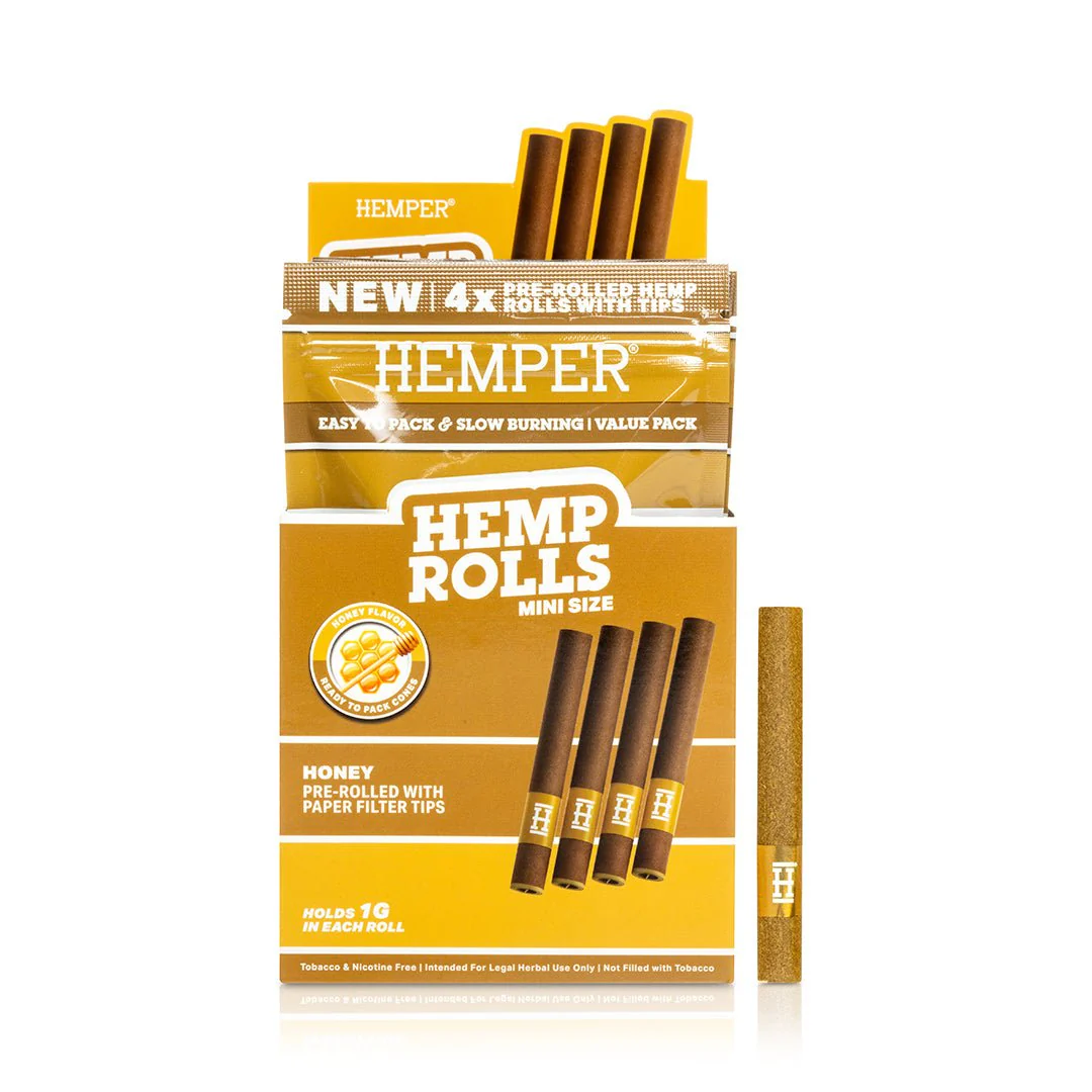 Mini Size Paper Tipped Hemp Rolls - Image 15