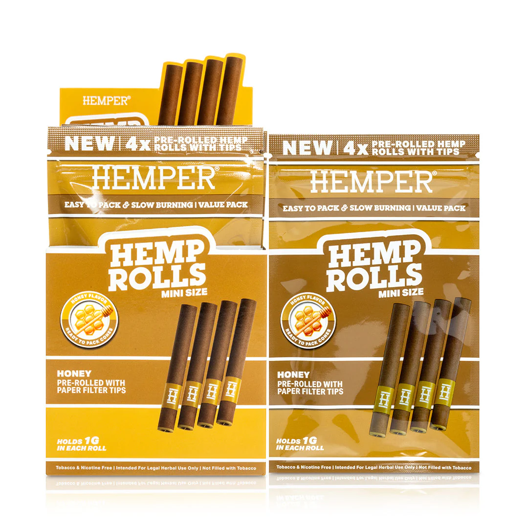 Mini Size Paper Tipped Hemp Rolls - Image 17