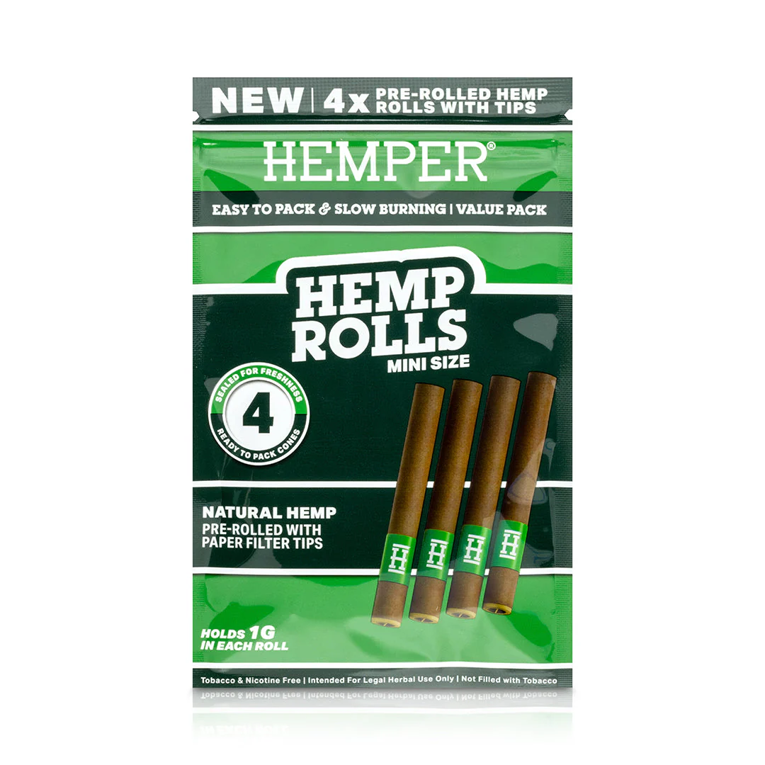 Mini Size Paper Tipped Hemp Rolls - Image 6