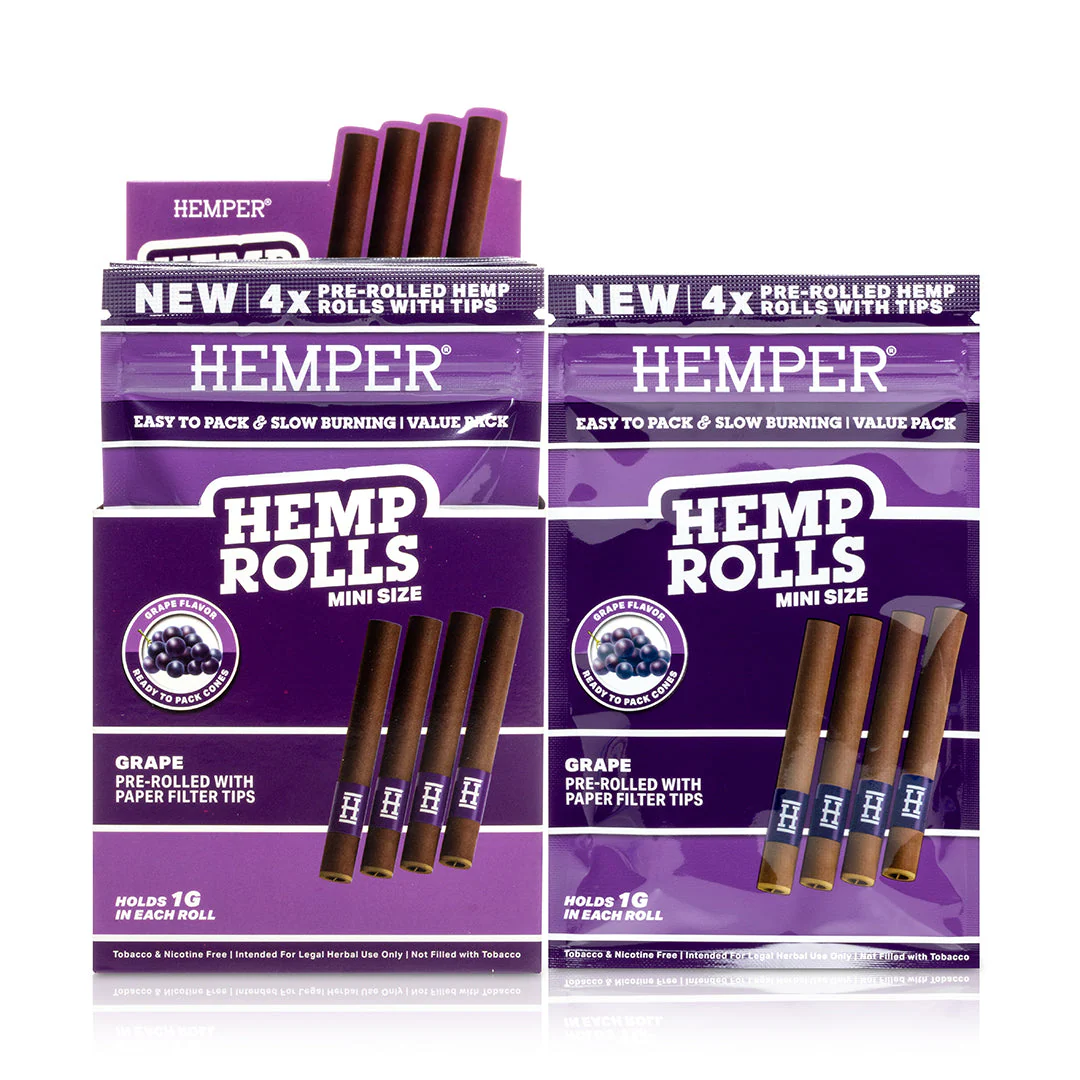 Mini Size Paper Tipped Hemp Rolls - Image 8