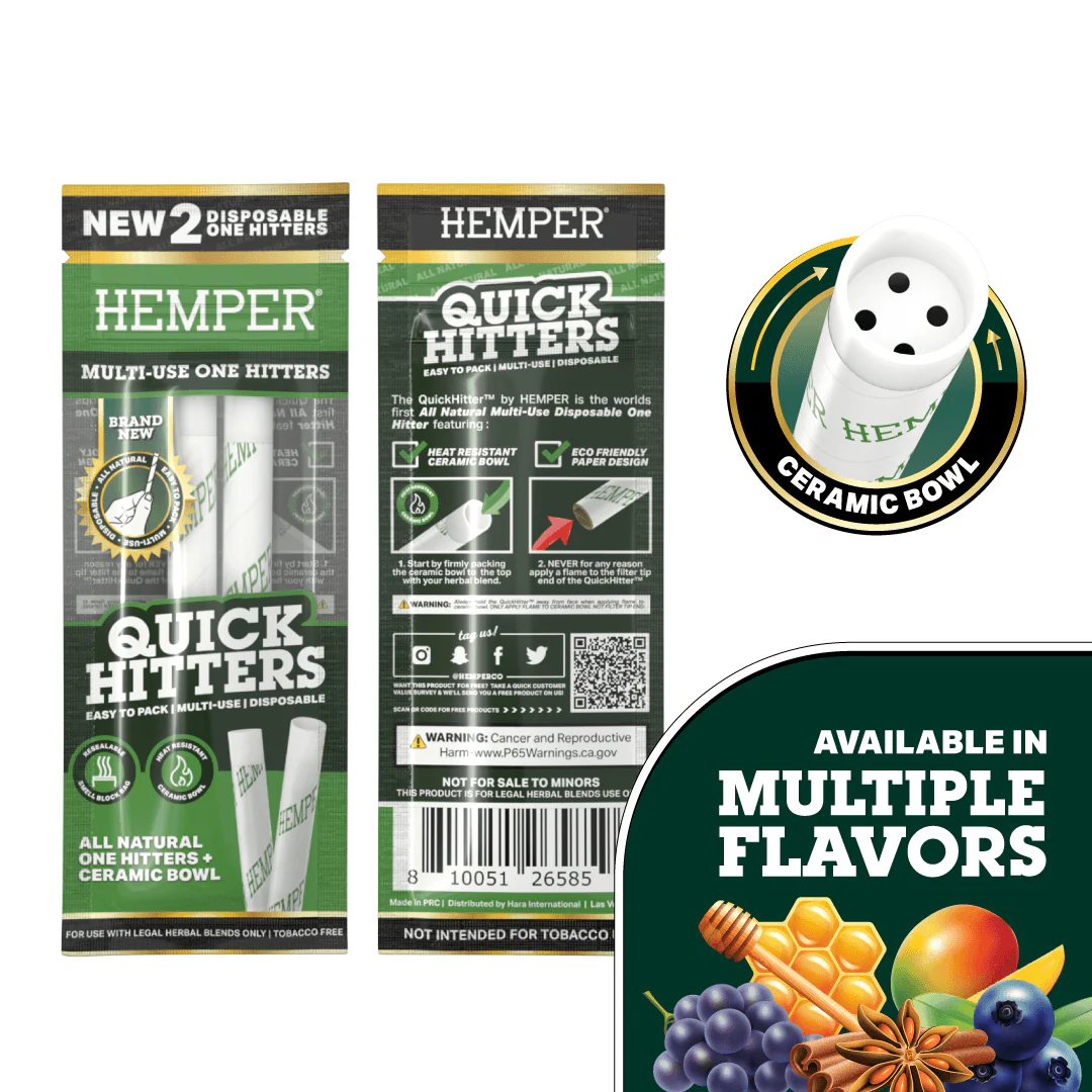 Quick Hitters - Disposable One Hitters